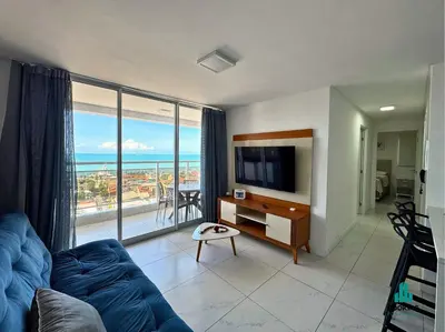 Uma televisão e/ou sistema de entretenimento em Aquarius Residence by Holiday Stays