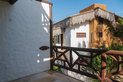 O edifício onde o hotel está situado