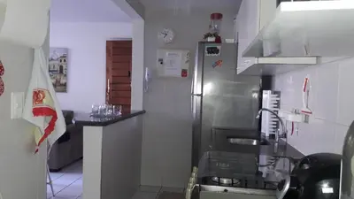 A cozinha ou kitchenette de Apartamento em Meireles