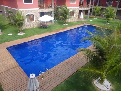 A piscina em ou perto de Chale Canoa Quebrada La Fazenda