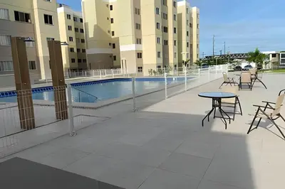 A piscina em ou perto de Hosts BR - Apartamentos funcionais