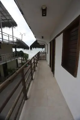 Uma varanda ou terraço em Movimento Suites