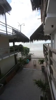 Uma varanda ou terraço em Movimento Suites