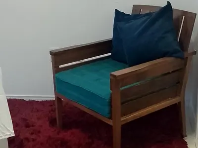 Uma cama ou camas num quarto em Quartos - Cíntia