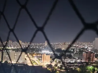 Uma vista geral de Fortaleza ou a vista da cidade a partir do quarto em acomodação particular