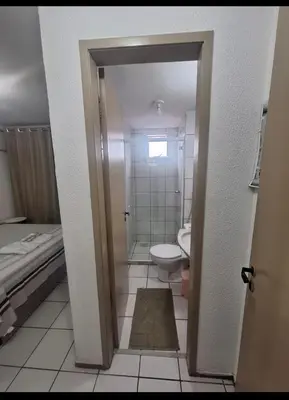 Uma casa de banho em Apartamento por temporada