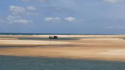 Paisagem natural perto da casa de férias