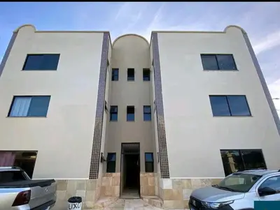 O edifício onde o apartamento está situado