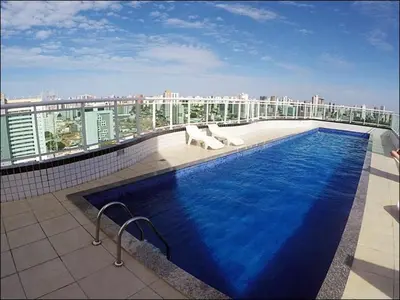 A piscina em ou perto de Studio Iracema Temporada Aconchegante