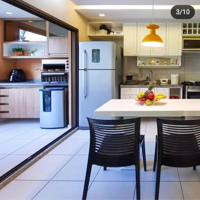 A cozinha ou kitchenette de Vg Sun Cumbuco B2 105