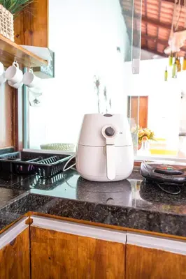 A cozinha ou kitchenette de CASA DE PRAIA NO PREA, 3 AMORES - Ceará