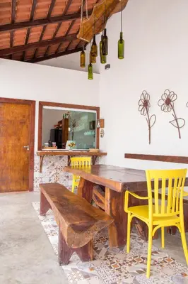 A planta de CASA DE PRAIA NO PREA, 3 AMORES - Ceará