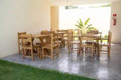 A planta de Pousada Veleiro Kite Preá