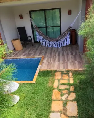 A piscina em ou perto de HOTEL IBIZA CUMBUCO