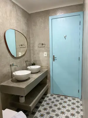 Uma casa de banho em Villa Parazinho