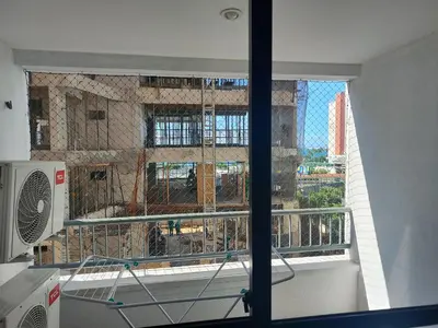 Uma varanda ou terraço em Apto privado no Edifício residencial Náutico 5 ºandar