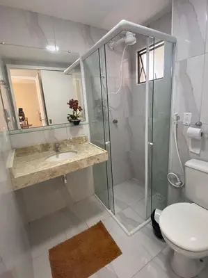 Uma casa de banho em Apartamento Dei Fiori