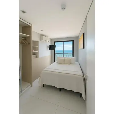 Uma cama ou camas num quarto em 1403 Landscape Torre Platinum - cobertura