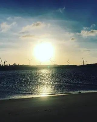 Paisagem natural perto das estalagens