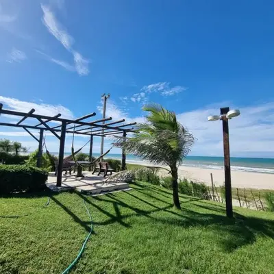 Apt pé na areia ao lado do Beach Park no Porto das Dunas