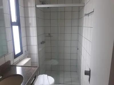 Uma casa de banho em ApartHotel - Praia Mansa 1 e 2 Qtos