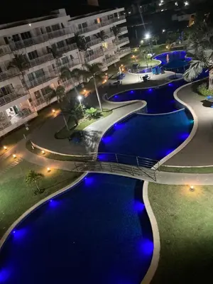 A piscina em ou perto de Apto Praia Porto das Dunas-Aquiraz
