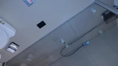 Uma casa de banho em Terraços do Atlântico - Apto Beira Mar Fortaleza