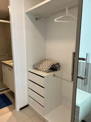 A cozinha ou kitchenette de Terraços do Atlântico - Apto Beira Mar Fortaleza