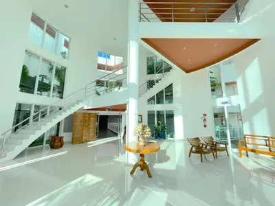 A planta de Apartamento Confortável - Porto das Dunas - Perto do Beach Park