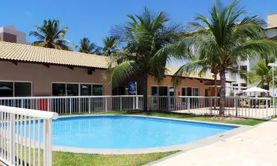 A piscina em ou perto de Porto Beach Conforto e Lazer a 200m do B Park