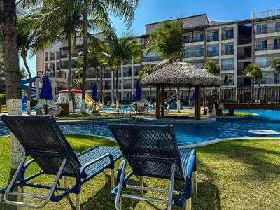 A piscina em ou perto de Beach Living - pé na areia, 200m do Beach Park