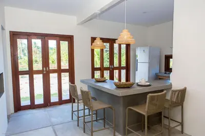 A planta de Casa Blue Parrot – Um Paraíso na Praia da Taíba