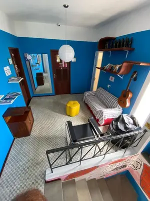 A cozinha ou kitchenette de Refugio Hostel Fortaleza