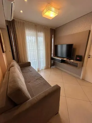 Uma televisão e/ou sistema de entretenimento em 405 - Landscape Meireles - Perfeito p Turismo e Descanso