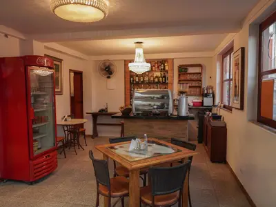 Um restaurante ou outro lugar para comer em Hotel pousada Krone Praia de Iracema Fortaleza