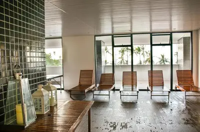 Uma área de estar em 1503 - Fique no Landscape, Wi-Fi, Vaga e Aconchego