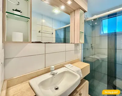Uma casa de banho em Resort incrível Vila do Porto