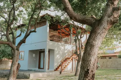O edifício onde a villa está situado