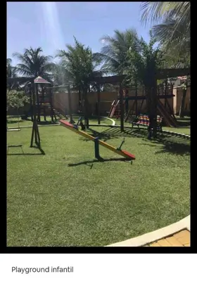 A área de jogos para crianças em Apto Completo - Vila do Mar - Beach Park - PDD