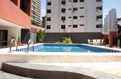A piscina em ou perto de Flat Fortaleza Meireles
