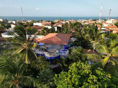 Paisagem natural perto da casa de férias