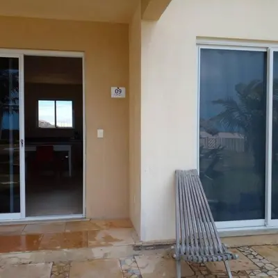 Um pátio ou outra área exterior em Vista do paraíso AP 09 Condomínio vilas na Praia Residente