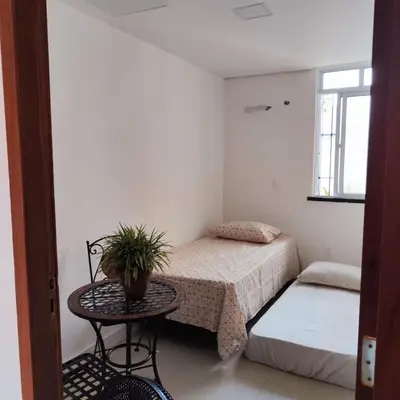 Uma cama ou camas num quarto em Casa Sagrada 282