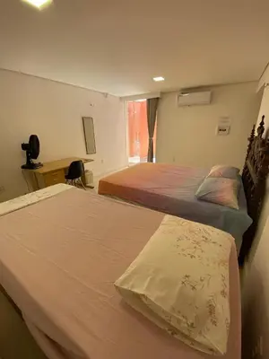 Uma cama ou camas num quarto em Casa Sagrada 282