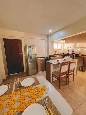 A cozinha ou kitchenette de Ap Mary e Max - Cumbuco