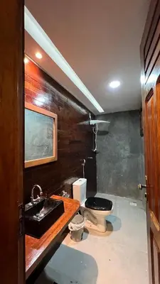 Uma casa de banho em Apartamento Beira Mar Preá