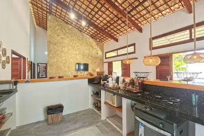 A cozinha ou kitchenette de Chalés em Jericoacoara por Carpediem