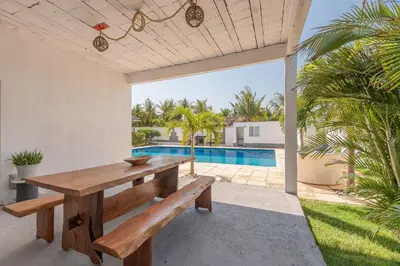 A piscina em ou perto de Casa com Piscina em Porto das Dunas by Carpediem