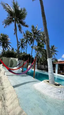A piscina em ou perto de Pousada Velas de Flecheiras