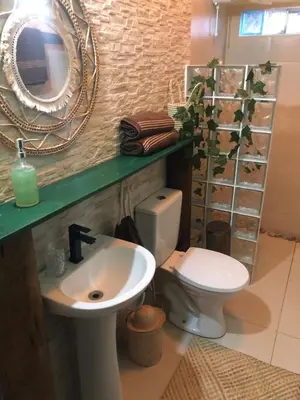 Uma casa de banho em Casita Cumbuco